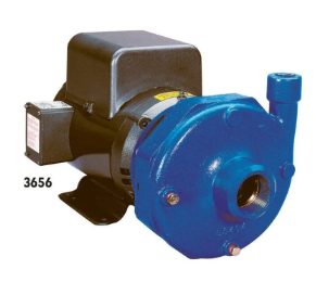 5HP GOULD END SUCTION PUMP 220V 1 PH ODP