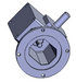 Grove Gear Cast Iron Single-Reduction Worm Reducer