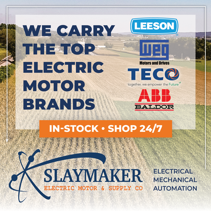 Electric Motor Repair Syracuse, NY | Motor Sales & Service | Slaymaker ...
